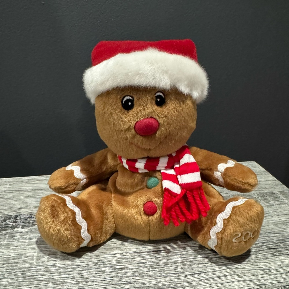 Sears Charity Exclusive Gingerbread Plush Toy (2004) - Collectible Bean Bag Toy